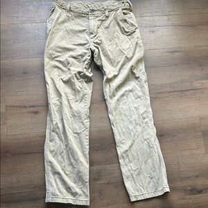 QuikSilver y2k Vintage Casual Tan Pants ! 32x30